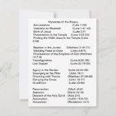 Rozenkrans Flat Kaart (Achterkant)