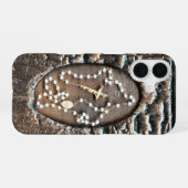 Rozenkrans iPhone 16 Hoesje (Achterkant horizontaal)