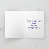 Rozenkransgebed Tuin Dank u kaart (Binnen)