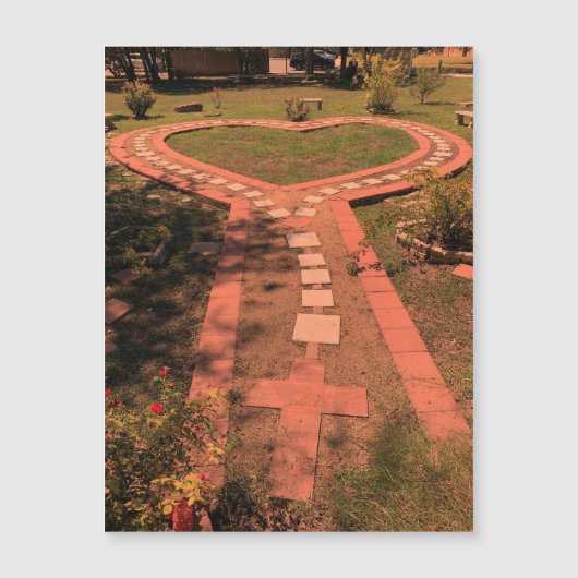 Rozenkranspad magneet (Voorkant)