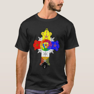 Rozenkruis Hermetische Orde van de Gouden Dageraad T-shirt