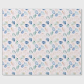 Rozenkwarts Lapis Lazuli Kristallen Cadeaupapier (Vlak)