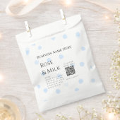 Rozenmelk handgemaakte zeep bedrijf QR-code toevoe Bedankzakje (Geknipt)