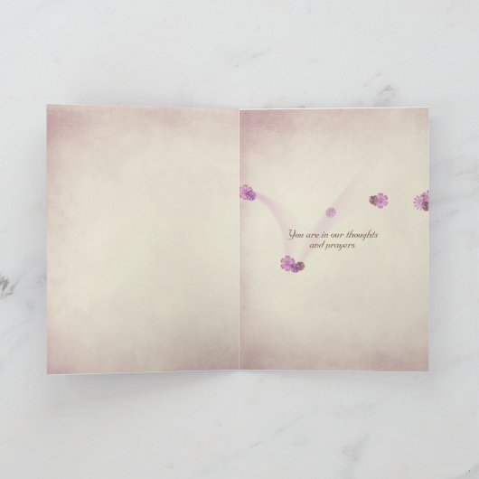 rozenroos, denk aan jou kaart (Binnen)