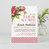 rozenroze en trilling kaart (Staand voorkant)