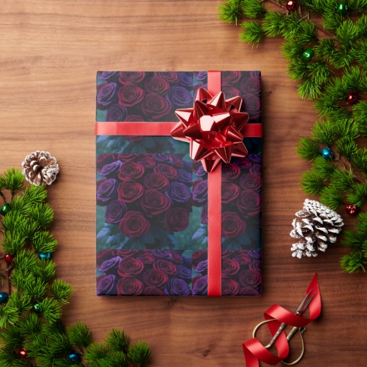 Rozens Inpakpapier (Feestdagen Geschenken)
