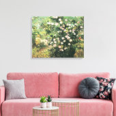 Rozenstruik in Bloei door Vincent van Gogh Canvas Afdruk (Insitu (Woonkamer))