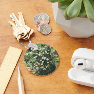 Rozenstruik in Bloei door Vincent van Gogh Sleutelhanger