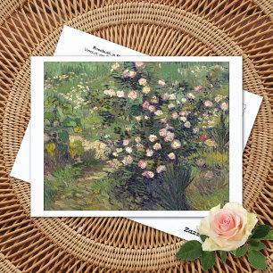 Rozenstruik in Blossom Vincent van Gogh Briefkaart