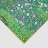 Rozenstruiken onder de bomen door After Gustav Kli Tissuepapier (Detail)