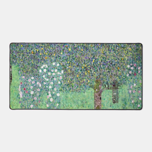 Rozenstruiken onder de bomen, Gustav Klimt Bureaumat (Voorkant)