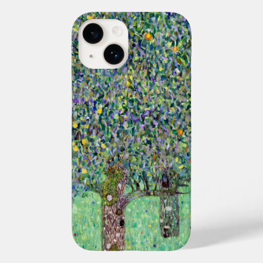 Rozenstruiken onder de bomen, Gustav Klimt Case-Mate iPhone Case (Achterkant)