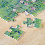 Rozenstruiken onder de bomen, Gustav Klimt Legpuzzel (Zijkant)