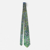 Rozenstruiken onder de bomen, Gustav Klimt Stropdas (Achterkant)