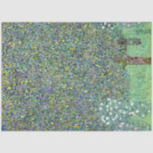 Rozenstruiken onder de bomen, Gustav Klimt Tissuepapier (Voorkant)