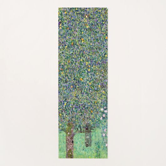 Rozenstruiken onder de bomen, Gustav Klimt Yogamat (Voorkant)