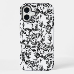 Rozentekening iPhone 16 Plus Hoesje