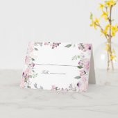 rozentuin Bloemen Huwelijksplaatskaart Kaart (Gele Bloem)