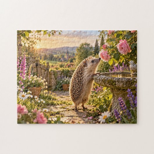 Rozentuin Egel Design Legpuzzel (Horizontaal)