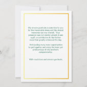 Rozentuin Foto Afstudeer Dankkaart Kaart (Achterkant)