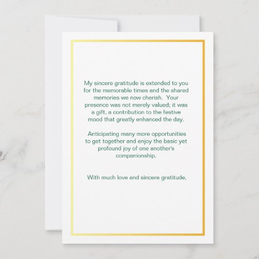 Rozentuin Foto Afstudeer Dankkaart Kaart (Achterkant)