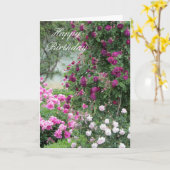 Rozentuin Kaart (Gele Bloem)