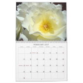 Rozentuin! Kalenders Fotografie Wit naar Rood Kalender (Feb 2027)