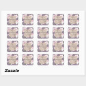 Rozentuin Mauve | Persoonlijke Sticker (Vel)