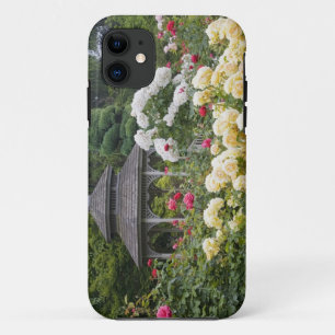 Rozentuin met prieel in bloei bij de Case-Mate iPhone case