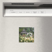 Rozentuin met prieel in bloei bij de magneet (Insitu (Vaatwasser))