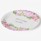 Rozentuin Voeg uw bericht toe Papieren Bordje (Gekanteld)