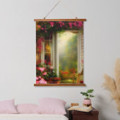Rozentuinhek  hangend wandkleed (Slaapkamer)