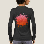 Rozenvlam Tri-Blend Shirt (Achterkant)