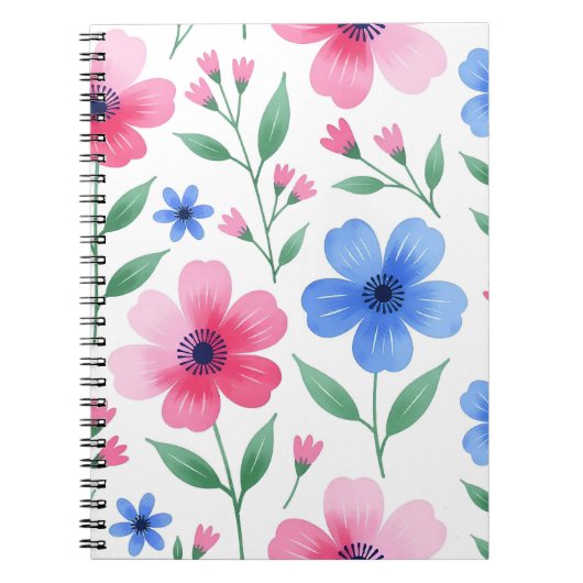 Rozenwater Bloem Delight Notitieboek (Voorkant)
