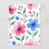 Rozenwater Bloesem Delight Briefkaart (Voorkant)