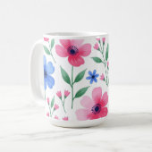 Rozenwater Bloesem Delight Koffiemok (Voorkant links)