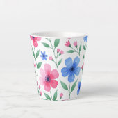 Rozenwater Bloesem Delight Latte Mok (Voorkant)