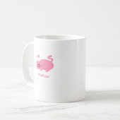 RozeRozePuss, rozeRozePuss-liefde Koffiemok (Voorkant links)