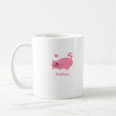 RozeRozePuss, rozeRozePuss-liefde Koffiemok (Links)