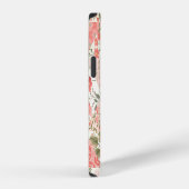 Rozes Vlinders Naadloos Patchwork iPhone Hoesje (Rechterkant)