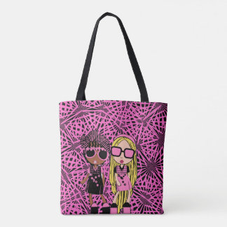 rozezwart bloemig rozezwartanista tote bag