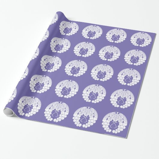Rozijnen Cadeaupapier (Uitgerold)