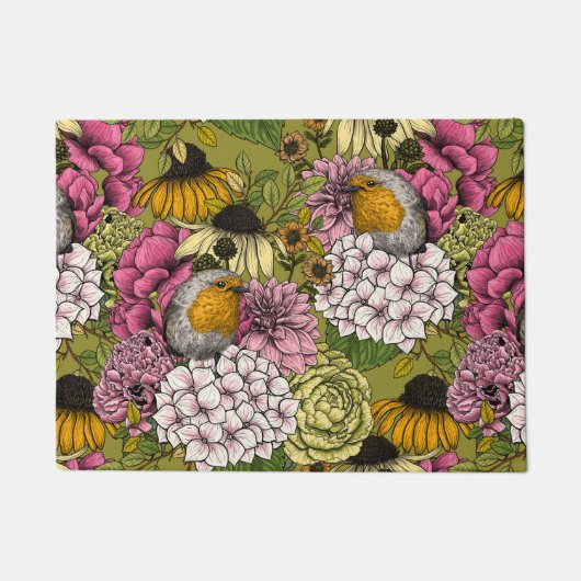 Rozijnen in de tuin 2 deurmat (Voorkant)