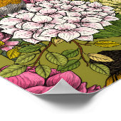 Rozijnen in de tuin 2 poster (Hoek)