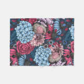 Rozijnen in de tuin 3 fleece deken (Voorkant (Horizontaal))