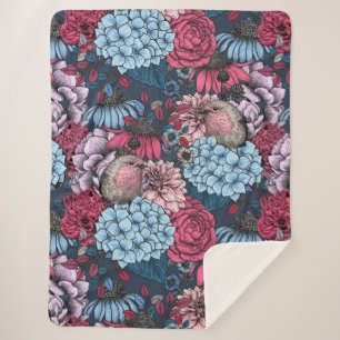 Rozijnen in de tuin 3 sherpa deken