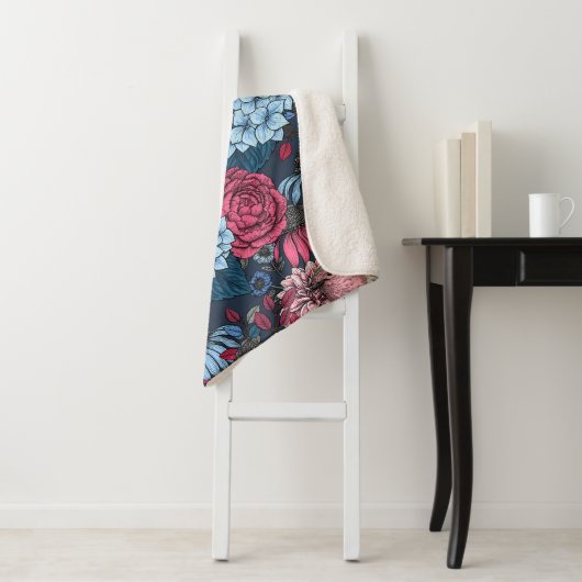 Rozijnen in de tuin 3 sherpa deken (In situ)