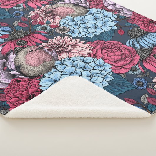 Rozijnen in de tuin 3 sherpa deken (3/4)