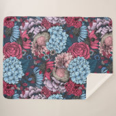 Rozijnen in de tuin 3 sherpa deken (Voorkant (horizontaal))