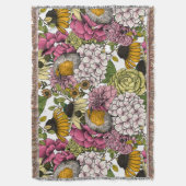 Rozijnen in de tuin deken (Voorkant Verticaal)